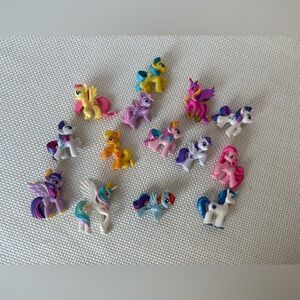 My Little Pony Mini Figures Toys Lot Of 14 Rainbow Dash Rarity Shutterfly Pinky